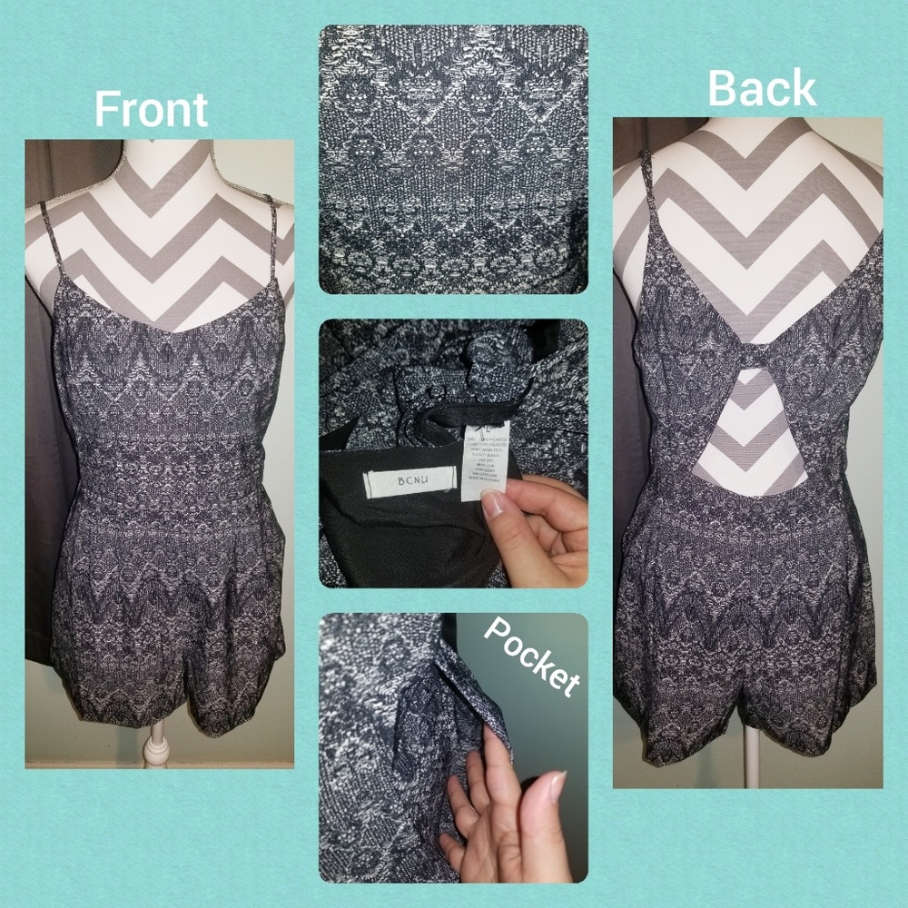 Backless Romper - image 1